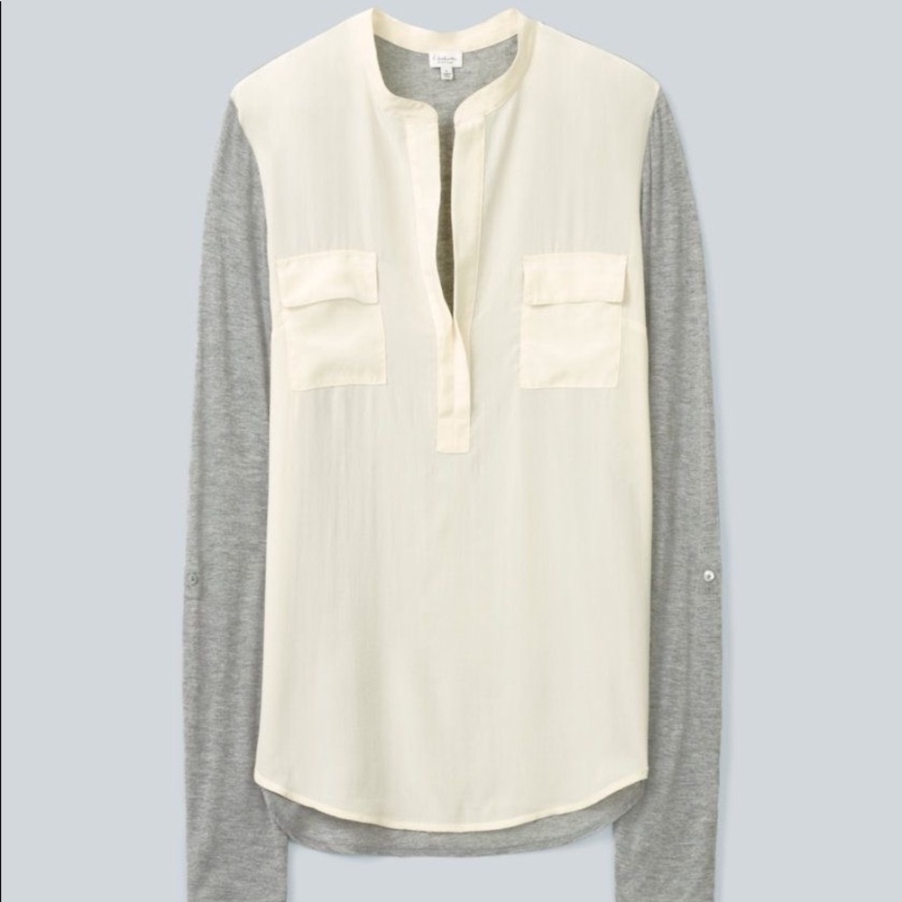 Aritzia Babaton Julien Blouse.